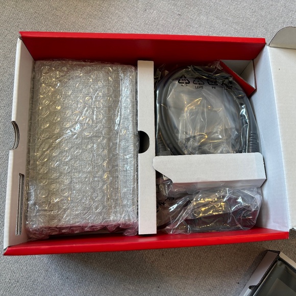 BRAND NEW Nintendo Switch Neon Red and Neon Blue Joy-Con Never Opened - Picture 6 of 7